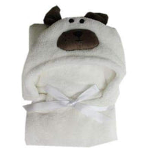 Load image into Gallery viewer, Animal Hood Swaddle Baby Blanket