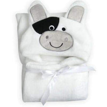Load image into Gallery viewer, Animal Hood Swaddle Baby Blanket