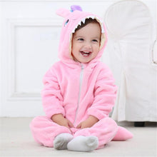 Load image into Gallery viewer, Baby Bunny Costume Plush Jumpsuit
