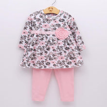 Load image into Gallery viewer, 2 Piece Floral Baby Girl Dress