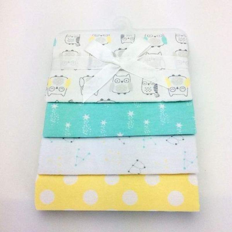 4pc Baby Blanket Set