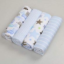 Load image into Gallery viewer, 4pc Baby Blanket Set