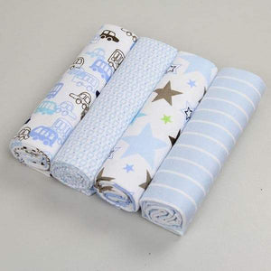 4pc Baby Blanket Set