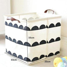 Load image into Gallery viewer, Abstract Waves Nursery Storage Laundry Basket