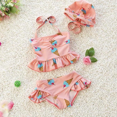 Cute Two Piece Bathing Suit
