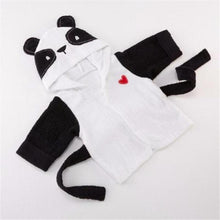 Load image into Gallery viewer, Unisex Baby Panda Costume Plush Jumpsuit