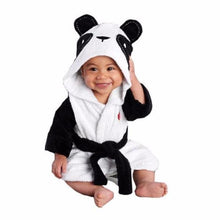 Load image into Gallery viewer, Unisex Baby Panda Costume Plush Jumpsuit
