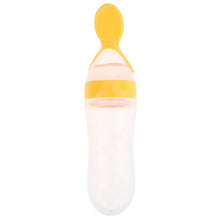Load image into Gallery viewer, Baby Squeezing Feeding Spoon Silicon
