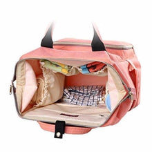 Load image into Gallery viewer, Nursing Baby Bag Travel Backpack