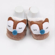 Load image into Gallery viewer, Coral fleece Cute Cartoon Baby Socks
