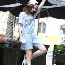 Load image into Gallery viewer, Denim Overalls Maternity Women Jumpsuits
