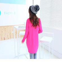 Load image into Gallery viewer, Elephant Embroidered Cute Maternity Tunic