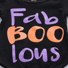 Load image into Gallery viewer, Fab Boo Lous Halloween Romper