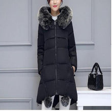 Load image into Gallery viewer, Fauz Fur Maternity Parka Coat