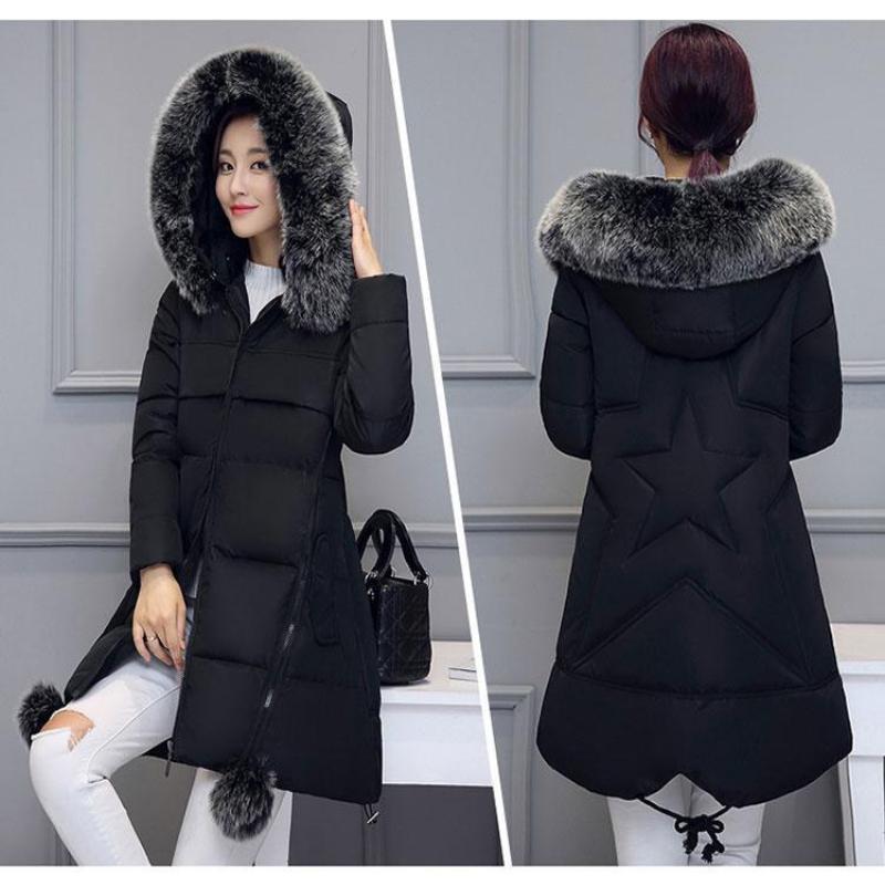 Fauz Fur Maternity Parka Coat