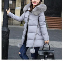 Load image into Gallery viewer, Fauz Fur Maternity Parka Coat