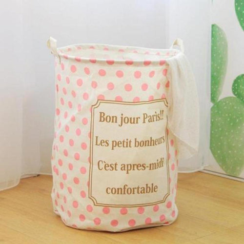 French Analogy Nursery Storage Laundry Basket