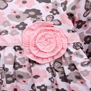 2 Piece Floral Baby Girl Dress