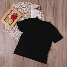 Load image into Gallery viewer, ‘Mama’s Boy’ Black T-shirt Baby Clothes