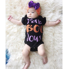 Load image into Gallery viewer, Fab Boo Lous Halloween Romper