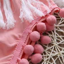 Load image into Gallery viewer, Sleeveless Tassel Romper