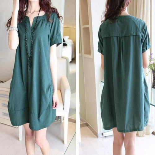 Smart & Casual V-Neck Maternity Top