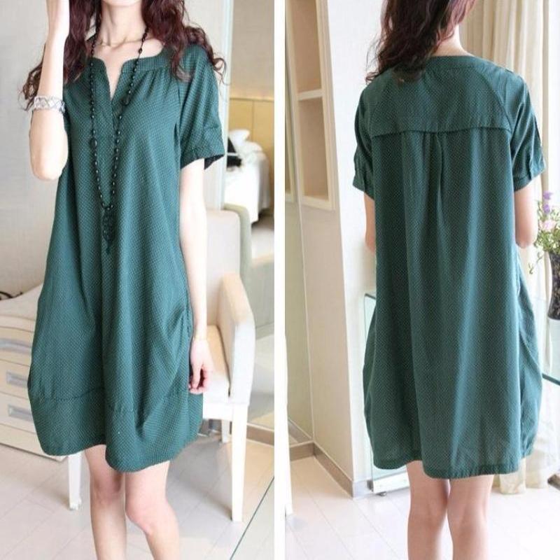 Smart & Casual V-Neck Maternity Top