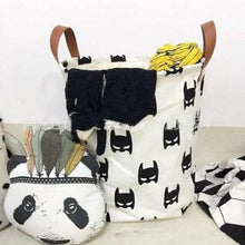 Load image into Gallery viewer, The Bat Mask Nursery Storage Laundry Basket