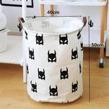Load image into Gallery viewer, The Bat Mask Nursery Storage Laundry Basket