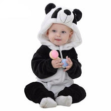 Load image into Gallery viewer, Triple Pack - Panda, Tiger and Stitch Baby Onesie Costume